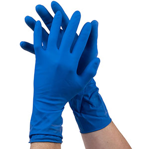 Купить перчатки резиновые Unimax, 50 шт/уп, L
