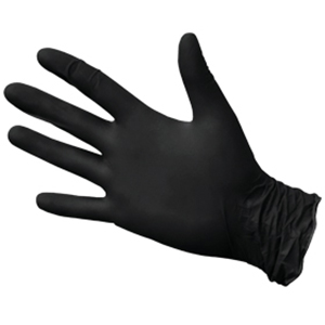 Купить перчатки нитриловые Nitrimax, черные, 100 шт/уп, S