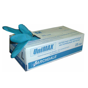 Перчатки медицинские Unimax, 50 шт/уп, М