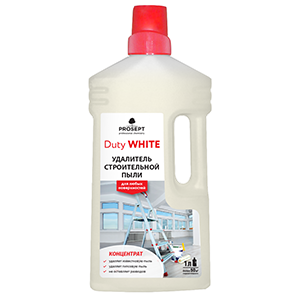 Duty White/Дюти Вайт, ср-во (концентрат) для удаления гипсовой пыли, 1л