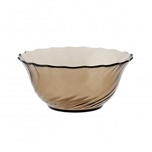 Салатник дымчатый д-12см, волна, НL5082