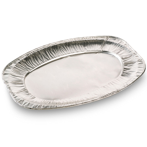 Алюминиевые блюда овал d-35см, 10шт/уп