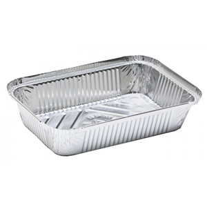 Алюминиевые боксы 1л, 22*15*4, 10шт
