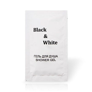 Гель для душа Black&White, 10 мл в саше