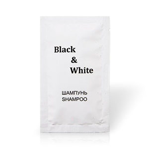 Шампунь Black&White, 10 мл в саше