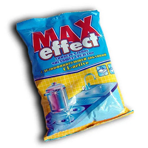 Max-effect, чистящий порошок дезинфицирующий, 400гр П/Э